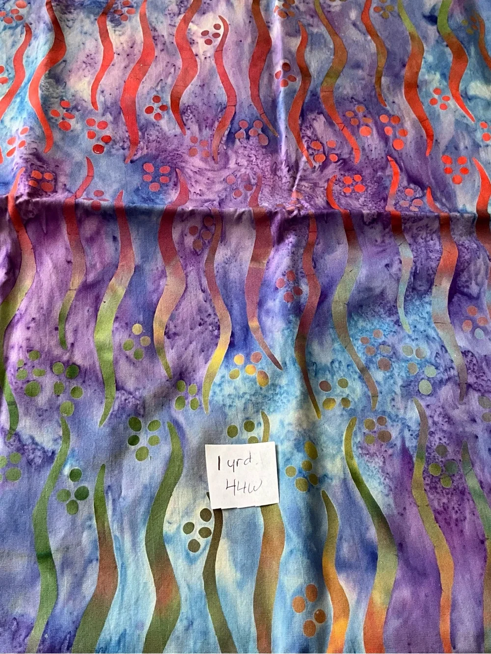 Batik Fabric this lot